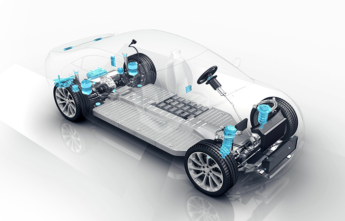 智能电控减振悬架系统